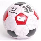 FOOTBALL; Bristol City signed autographed football.