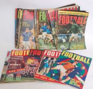 FOOTBALL; 30x 1960's & 1970's Charles Buchan's Football Monthly magazines