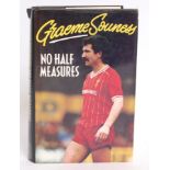 FOOTBALL; No Half Measures Graeme Souness signed autographed book