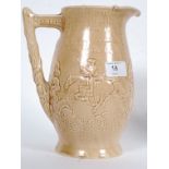 A 1930`s Burleigh jug of baluster form,
