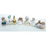 A collection of Beatrix Potter Beswick f