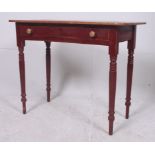 A 19th century Victorian console table h