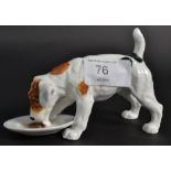 A Royal Doulton china figurine of a dog