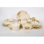 A J G Meakin "Sunshine" tea set along wi