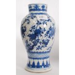 A 19th century Kang-xi Chinese blue and