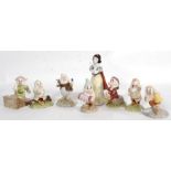 A  collection of Royal Doulton Snow Whit