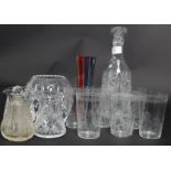 A collection of 20th century glass to in