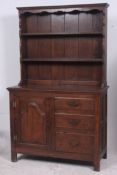 A 1920's Ipswich oak dresser sideboard.