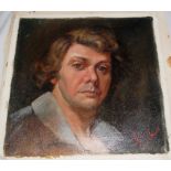 COOTE,. MICHAEL; Oil painting study of a