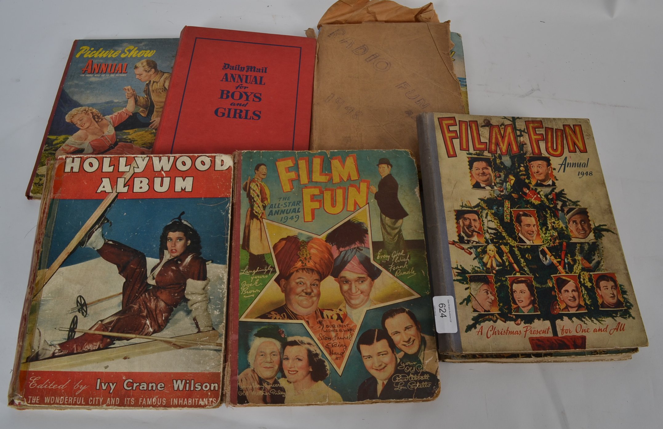 A collection of vintage 1940's Film Fun