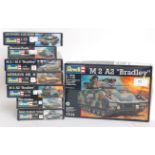 A collection of 8x Revell 1:72 & 1:76 sc