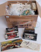 SCALEXTRIC: A collection of four 1970's