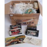 SCALEXTRIC: A collection of four 1970's