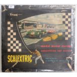 SCALEXTRIC; An original vintage Scalextr