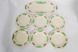 A collection of Royal Doulton Gay Lady 731190 plates.