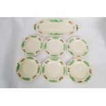 A collection of Royal Doulton Gay Lady 731190 plates.