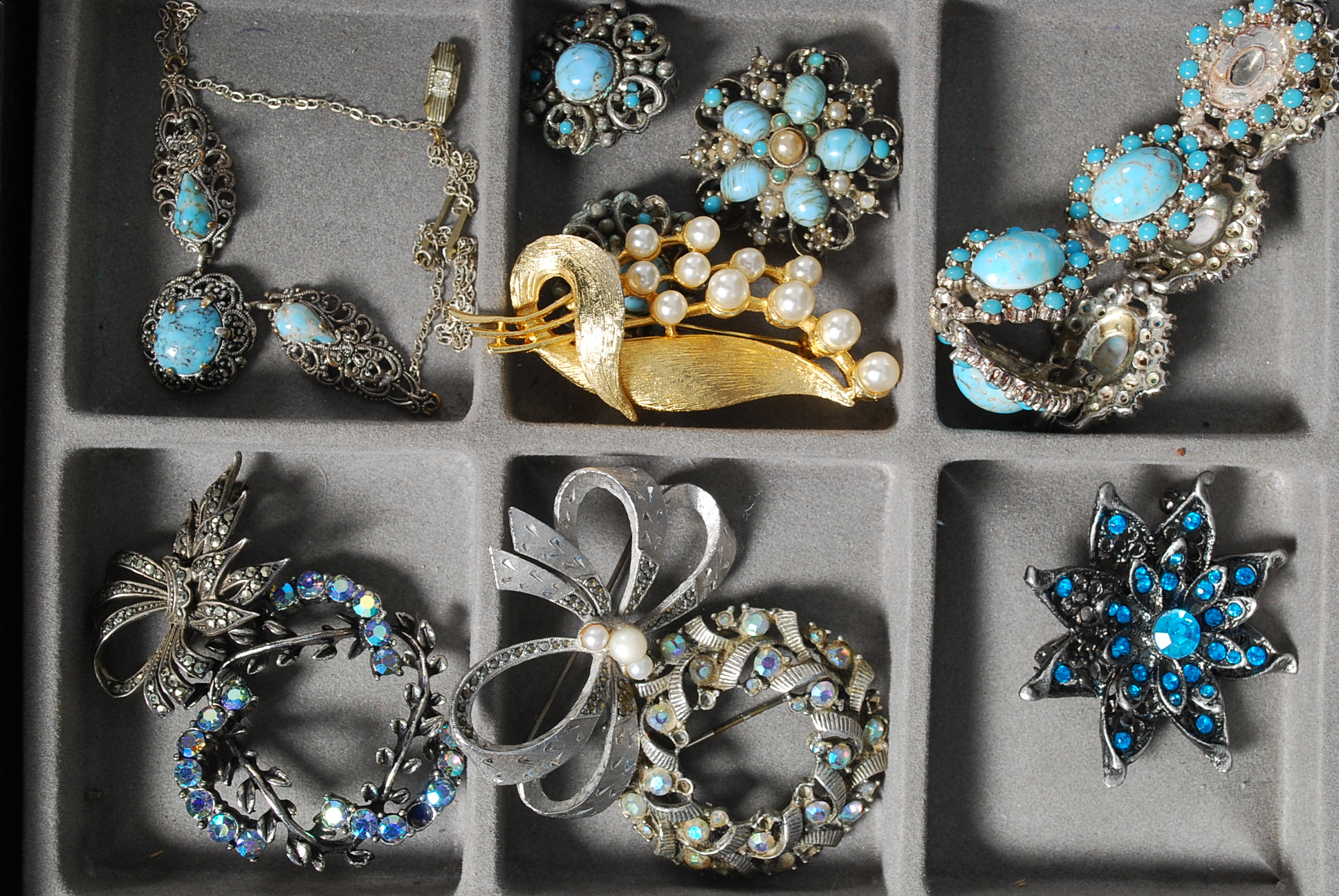 A large collection of costumer jewellery - Bild 8 aus 8