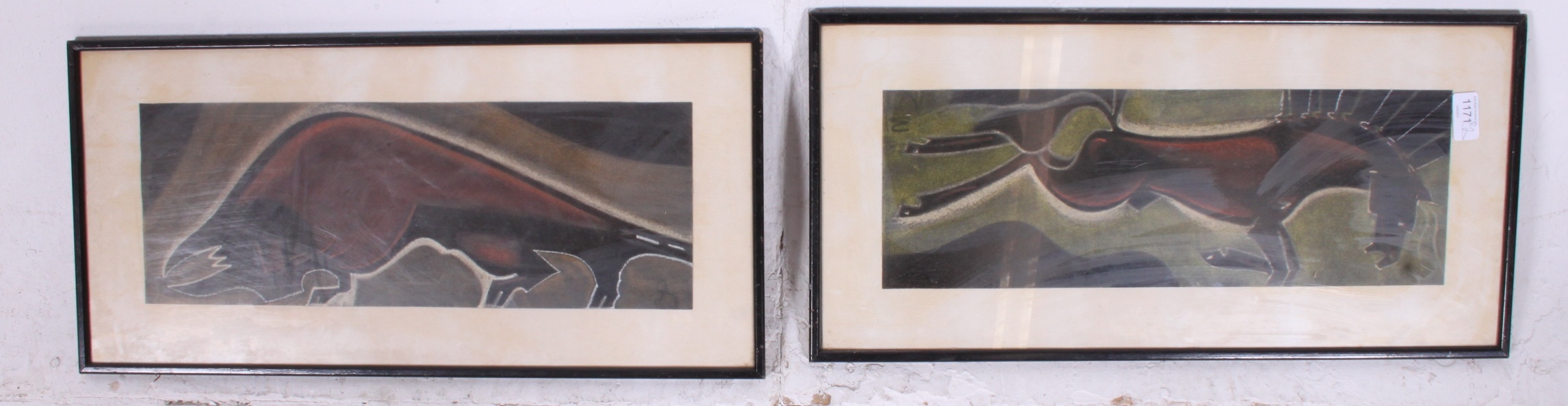 After Pablo Picasso. A pair of framed an