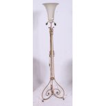 A 20th century tall freestanding rococo