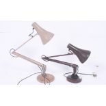 Two retro industrial style Anglepoise Li