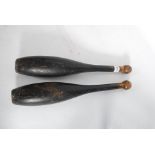 A pair of early 20th century jugglers ba
