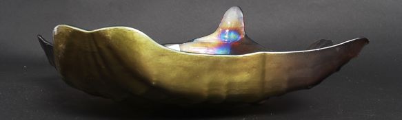 A large early 20th century iridescent ca