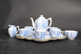 A 19th century Charles Wileman china tea