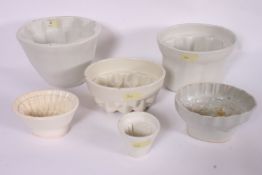 A collection of 19th century ceramic jel