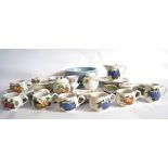 A collection of Portmeirion china togeth