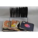 A collection of vintage 45rpm records fr