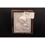 A Decorative silver 925 religious icon m