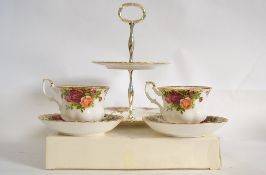 A Royal Albert Old Country Roses cup and