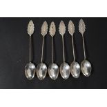 A collection of 6x Indian white metal (m