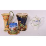 A selection of Art Deco china to include