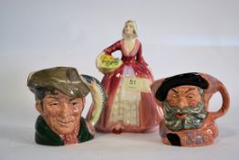 2 Royal Doulton figurines to include Jan