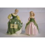 2 Royal Doulton figurines to include Fai