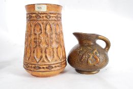 Two early 20th century stoneware pottery