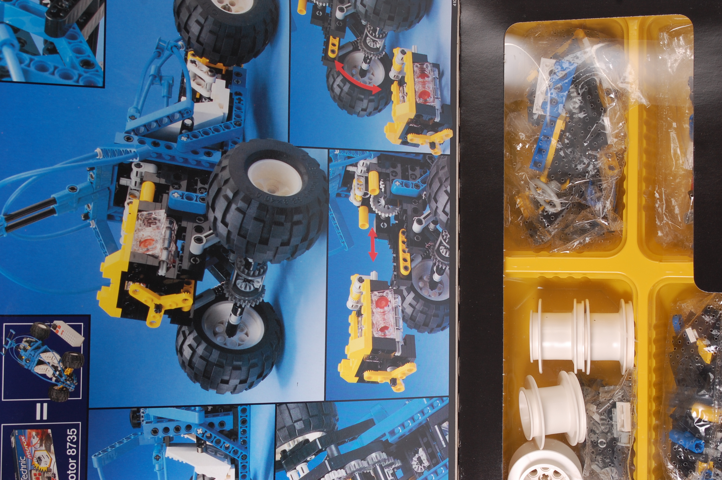 LEGO; An original Lego Technic 8437 car - Image 3 of 3