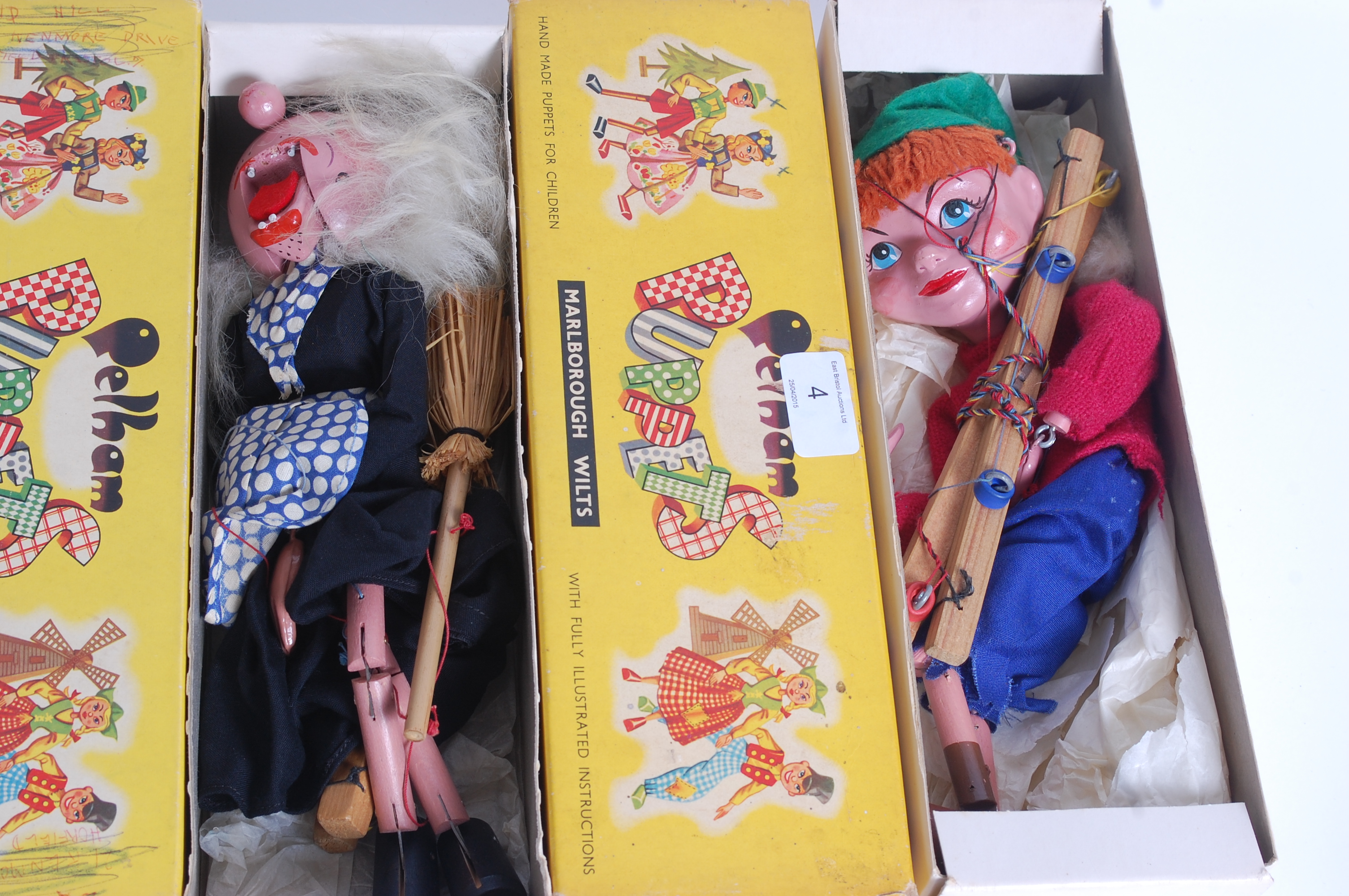 PELHAM PUPPETS; A collection of 3x vinta - Image 3 of 3