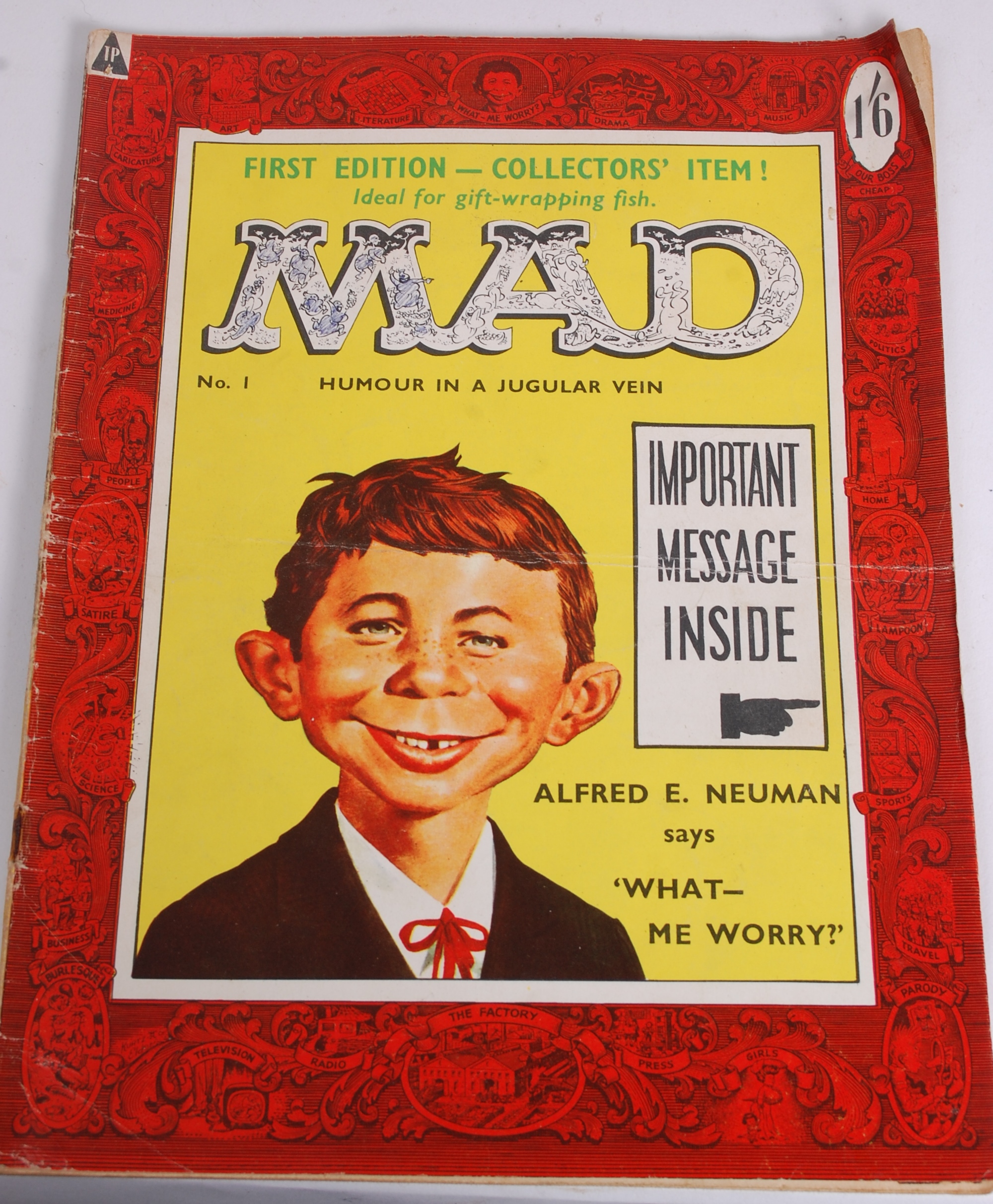 MAD MAGAZINE; A collection of 37x 1950's - Image 3 of 3