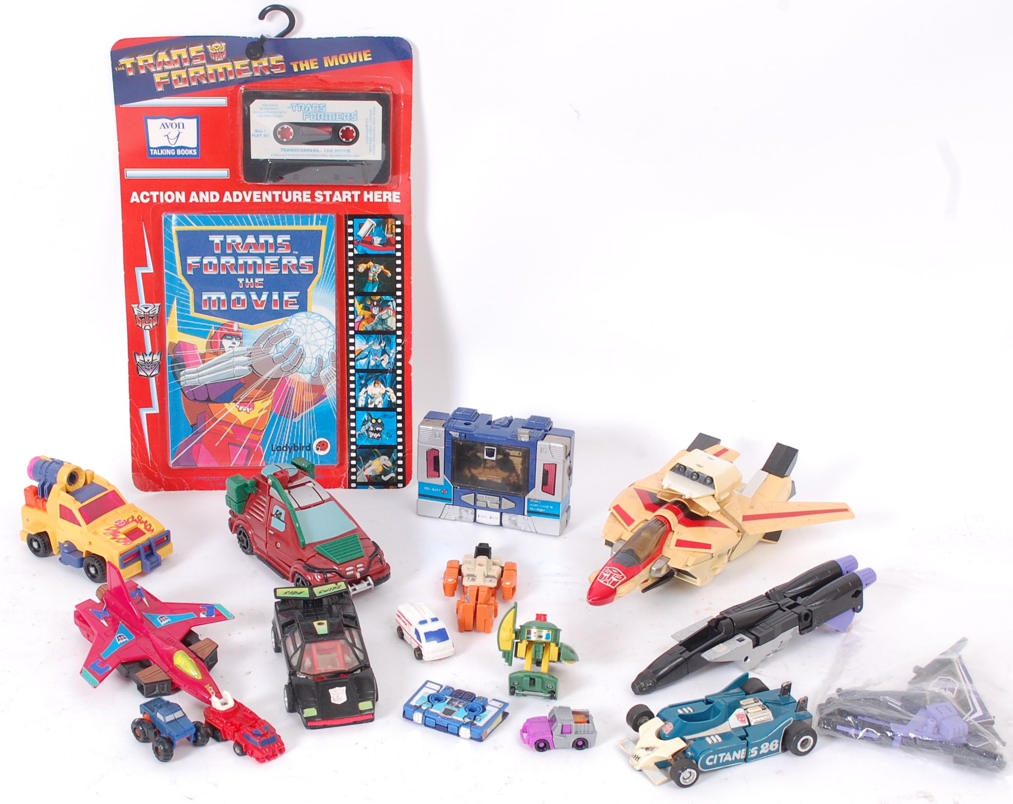 TRANSFORMERS; A small collection of 1980