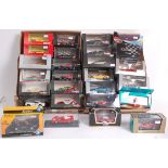 DIECAST; 27x assorted cased / boxed diec