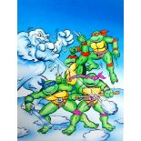 ORIGINAL TEENAGE MUTANT HERO TURTLES ART