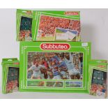 SUBBUTEO; Three Subbuteo table football