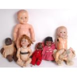 DOLLS: A very good selection of antique