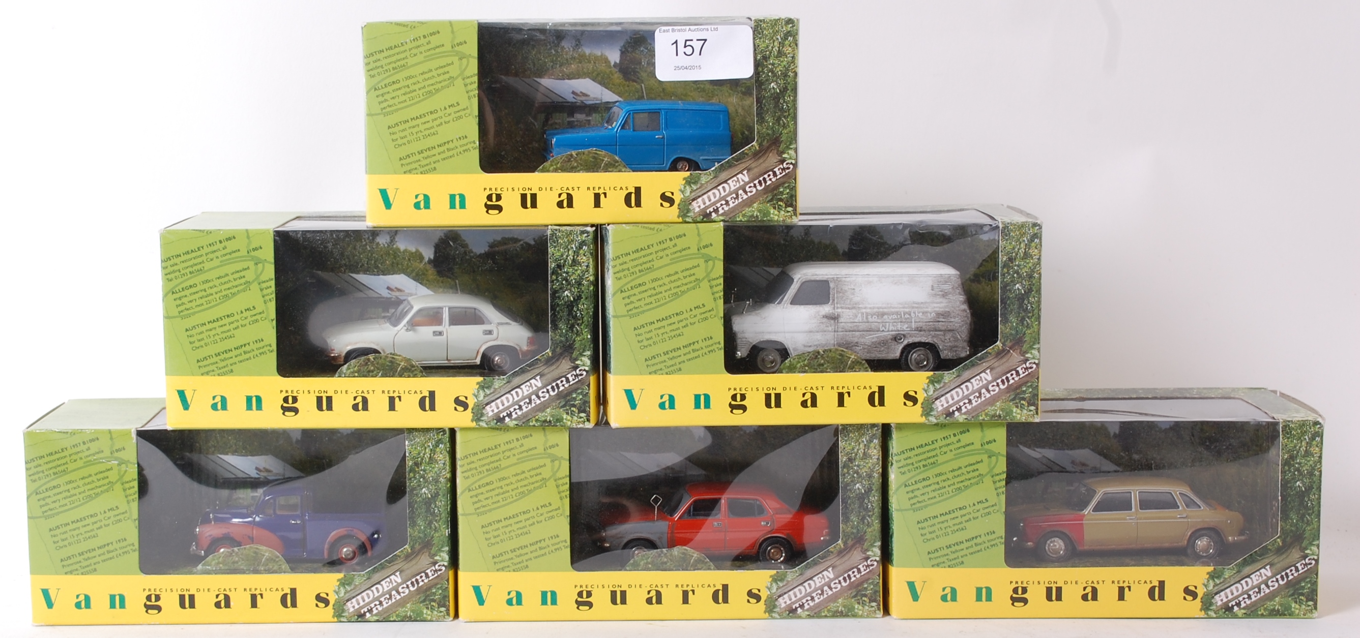 VANGUARDS; A collection of 6x boxed Vang