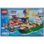 LEGO; an original Lego City Harbour set,