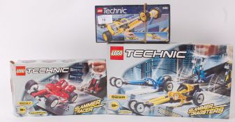 LEGO; 3x sets of Lego Technic - two bein