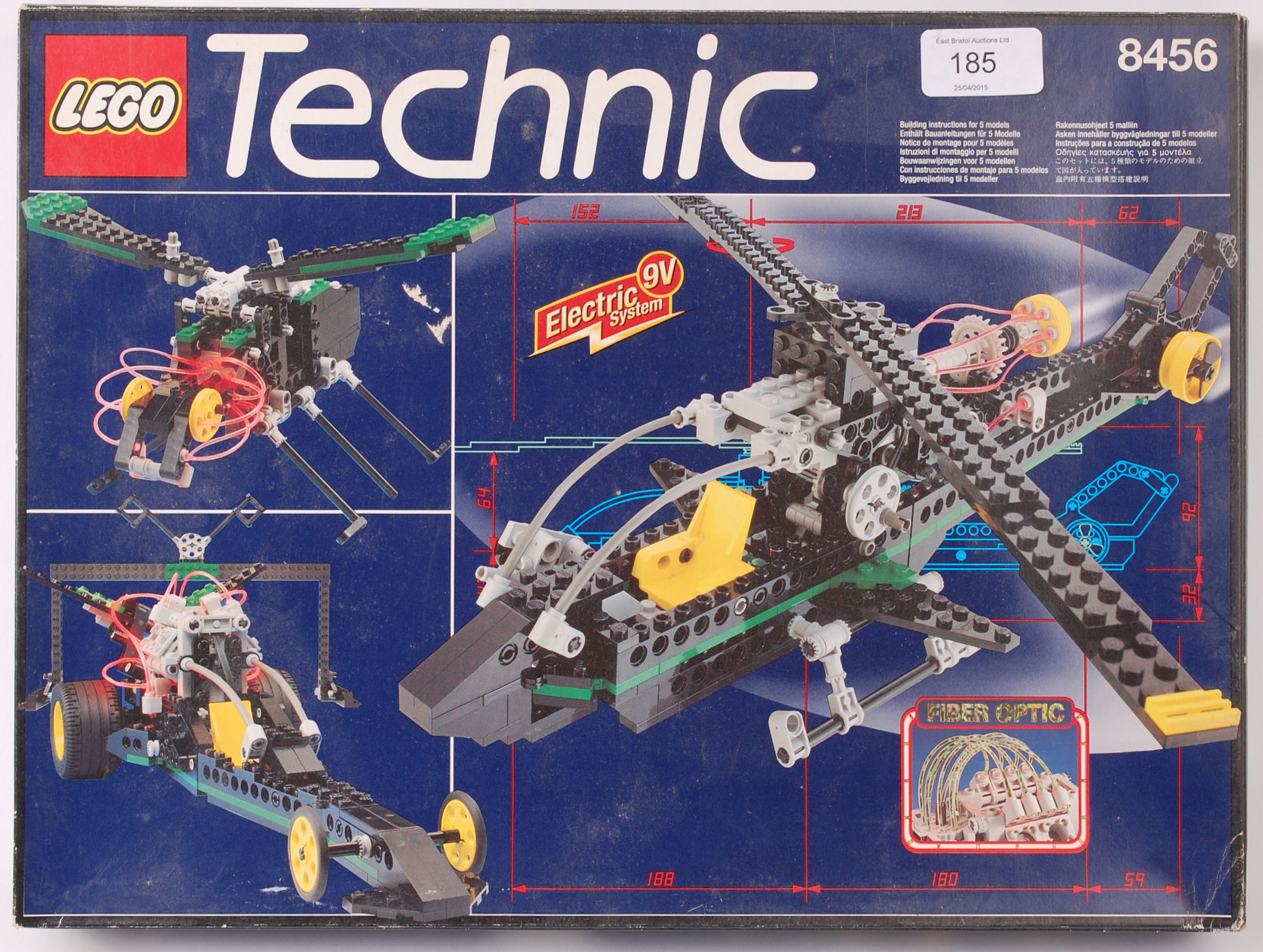 LEGO; An original Lego Technic 8456 Heli