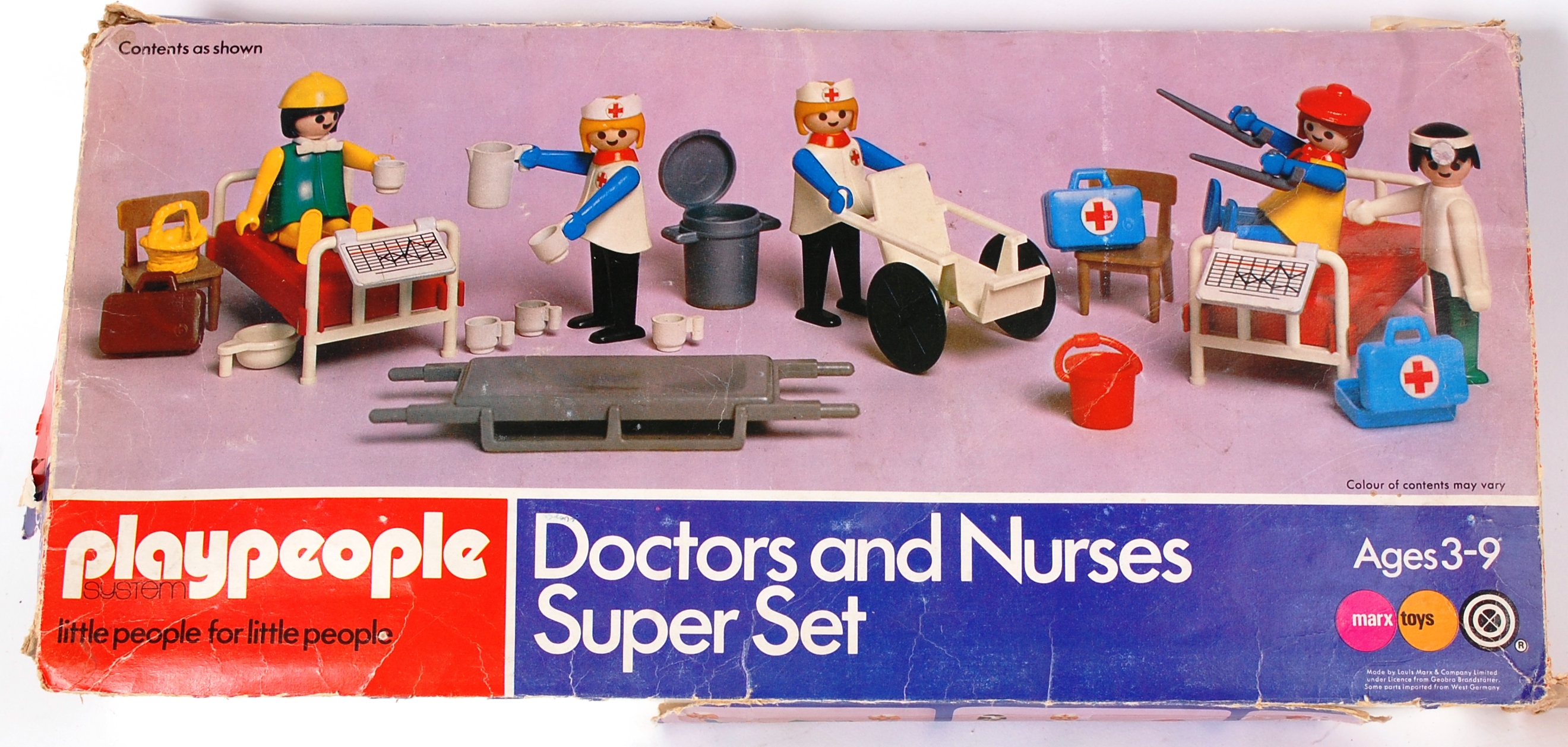 PLAYPEOPLE; An original vintage set of p